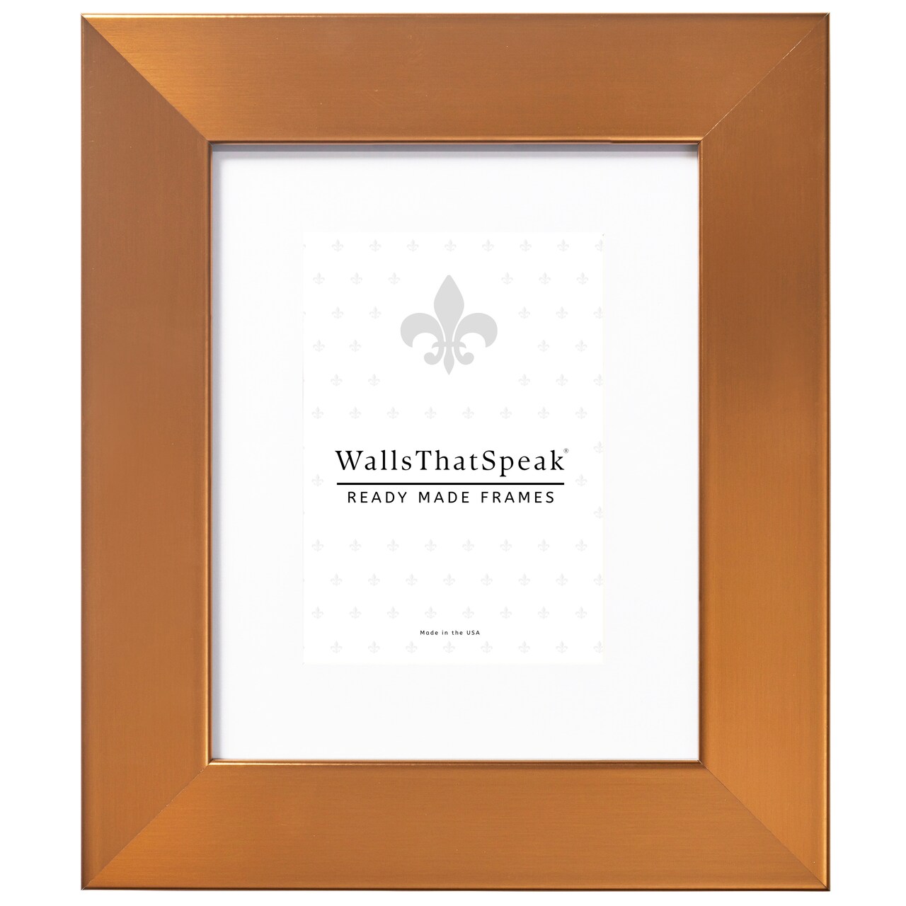 24x36 Matted Picture Frame, Bauhaus 200 2 Inch MDF Moulding, Wall Display Frame for Art, Posters, or Photos by wallsthatspeak